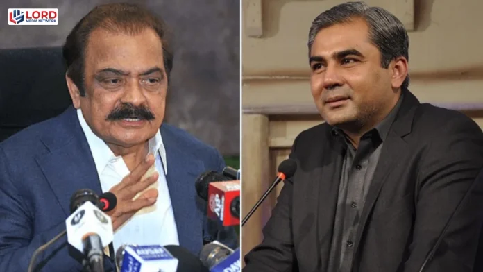 محسن نقوی مسلم لیگ ن کے سینیٹر ہیں، رانا ثنا اللہ