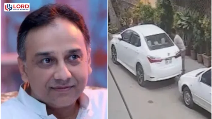 سندھ حکومت کے مشیر کے گھر کے باہر سے  گاڑی چوری