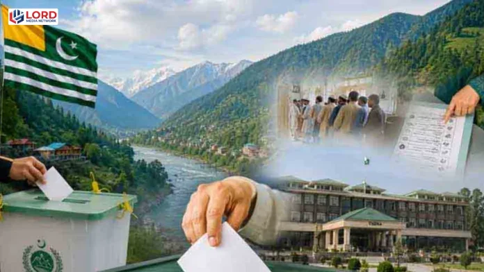 آزاد کشمیر الیکشن کے تیسرے مرحلے میں پُرامن پولنگ جاری