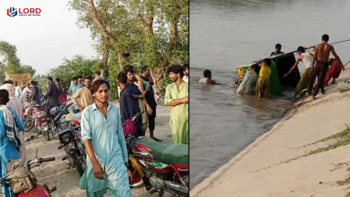 مظفرگڑھ میں باراتیوں کا رکشہ گرنے کے بعد حادثے میں 6 افراد ہلاک، 9 بچے لاپتا