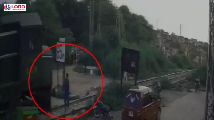 ہینڈفری لگا کر ٹریک کراس کرنے والا نوجوان ٹرین کی زد میں آکر جاں بحق
