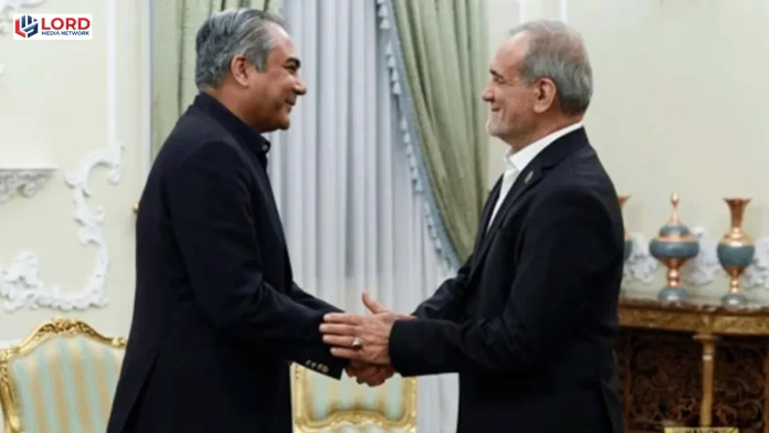 محسن نقوی کی ایرانی صدر سے اہم ملاقات، دوطرفہ تعلقات اور باہمی دلچسپی کے امور پر تبادلہ خیال