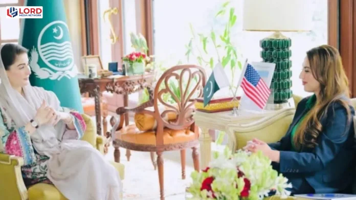 مریم نواز کی امریکی ناظم الامور سے ملاقات، تعاون پر اتفاق