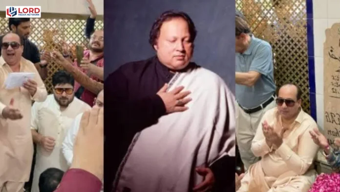 راحت فتح علی خان کی استاد نصرت فتح علی خان کی قبر پر قوالی پیش کرنے پر تنقید