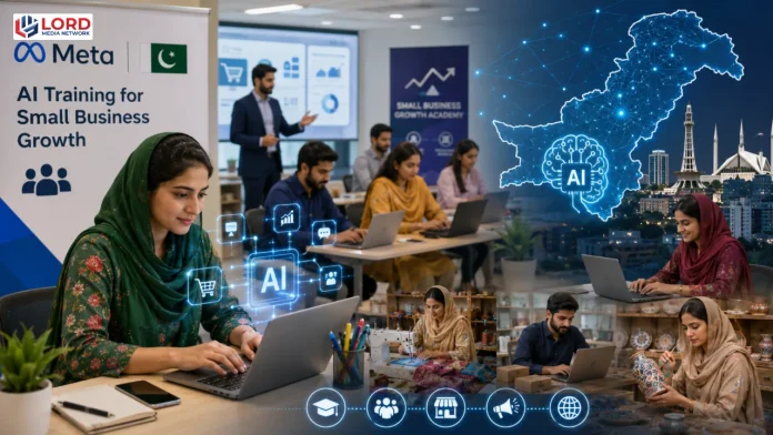 میٹا اور پاکستان کا چھوٹے کاروباروں کے لیے اے آئی تربیتی پروگرام شروع