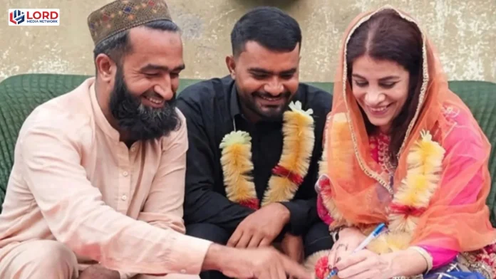 امریکی خاتون محبت میں اسلام قبول کرکے پاکستانی نوجوان کی دلہن بن گئی