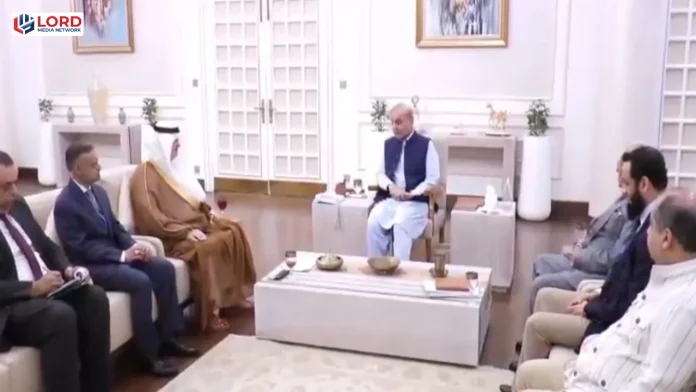 وزیراعظم شہباز شریف سے سعودی سفیر کی الوداعی ملاقات